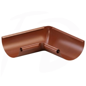 Narożnik zewnętrzny kąt dowolny 80-179° stalowy ⌀ 125 firmy KROP kolor ceglasty